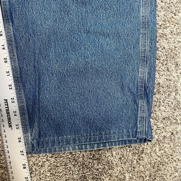 Carhartt Mens 46 X 30 Carpenter Jeans B13‎ DST Blue Loose Original Fit - Picture 6 of 6